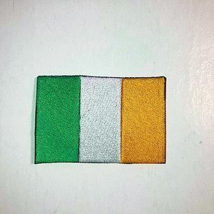 Ireland flag embroidered hat patch